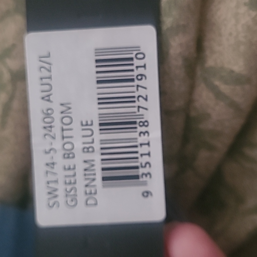 Lioness Blue Bandeau Bikini L NWT - Picture 7 of 7